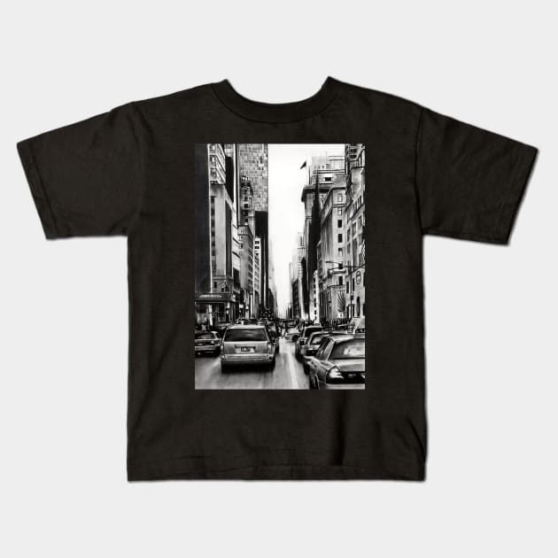 live the city life Kids T-Shirt by stoekenbroek